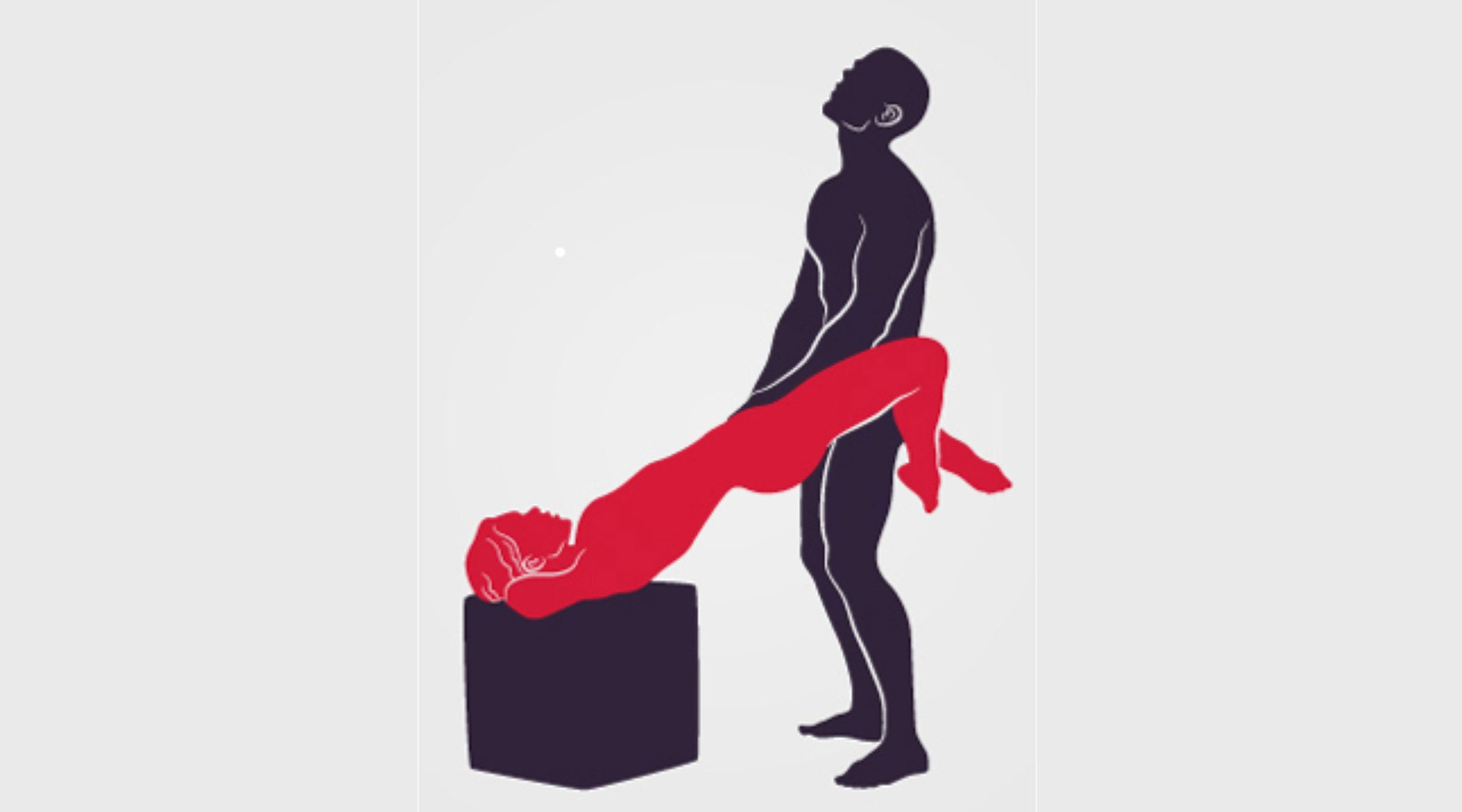 Posição sexual 'chave de coxa'